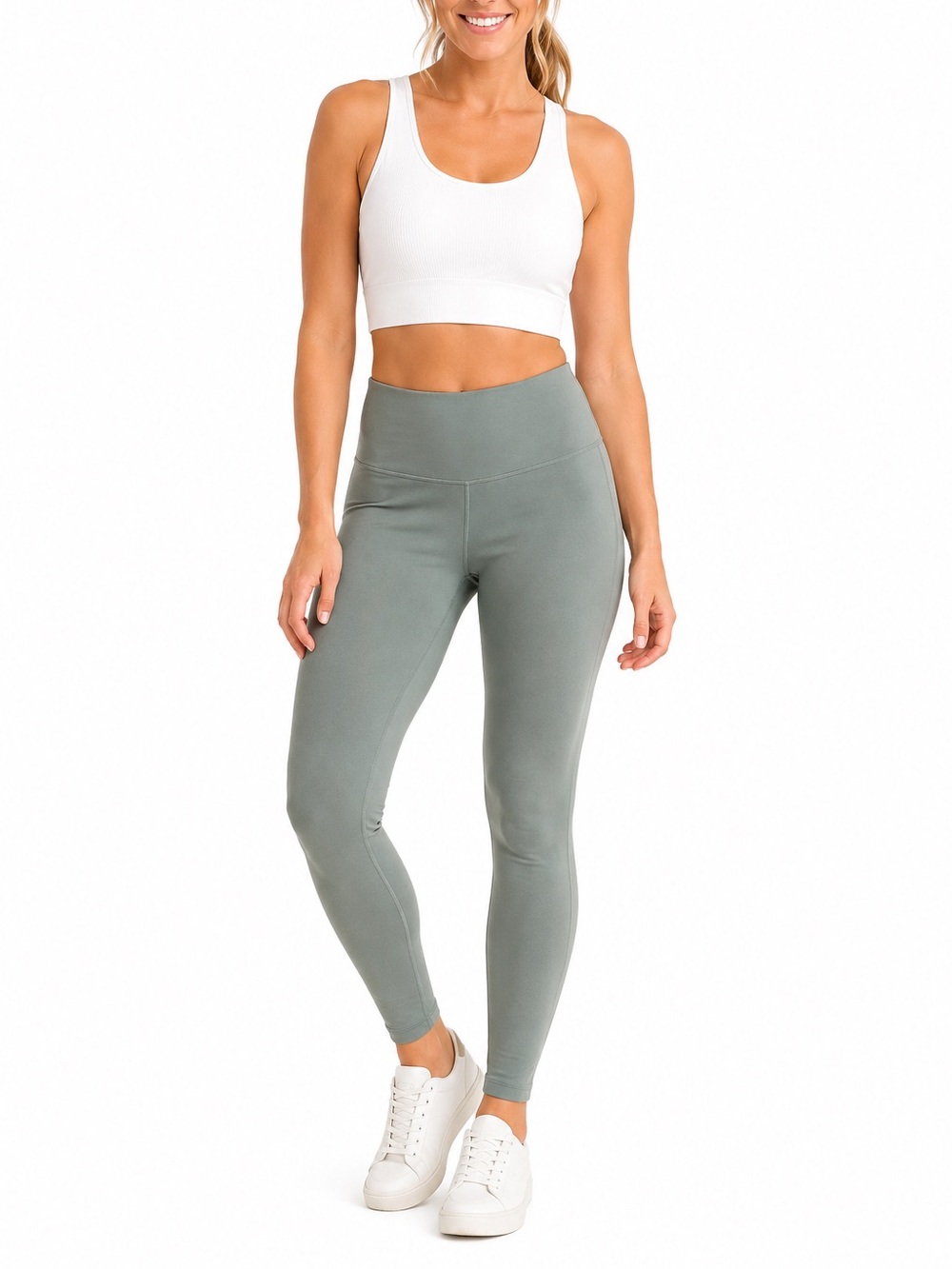 American Eagle The Lightweight Everything High-Rise Sage Green Small Legging